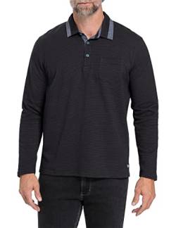 Pioneer Herren Polo Polohemd, Schwarz gestreift, L von Pioneer