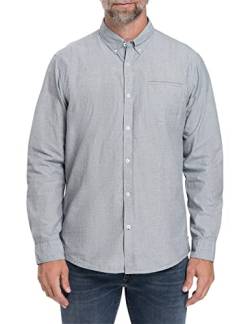 Pioneer Herren Shirt Button-Down Hemd, Micro Chip Muster, M von Pioneer