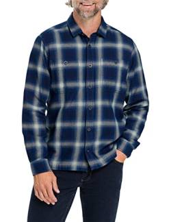 Pioneer Herren Shirt Kent Hemd, Vintage Indigo Karo, L von Pioneer