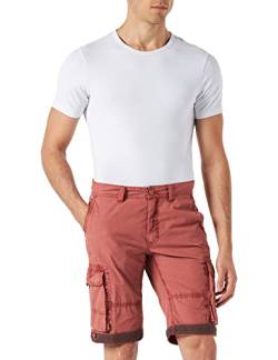 Pioneer Herren Shorts-Collin Bermuda, Karminrot, 36 von Pioneer