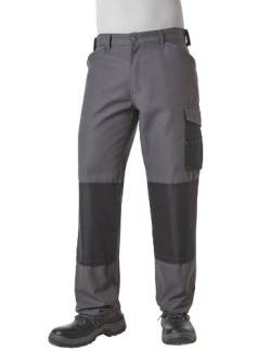 Pionier ® workwear Herren Arbeitshose Canvas Blackline in Schwarzgrau (Art.-Nr. 2260) Größe 54 von Pionier Workwear