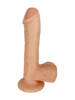 Basix rubber works Dong: Dildo (21cm), haut von Pipedream