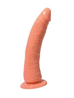 Basix rubber works Slim: Dildo (20cm), haut von Pipedream