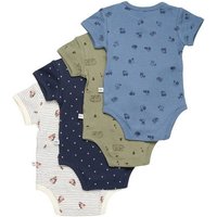 Pippi Babywear Langarmbody Body SS AO-printed (4-pack) von Pippi Babywear