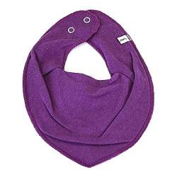 1402 Scarf bib -dribble tight -solid 654 Purple von Pippi