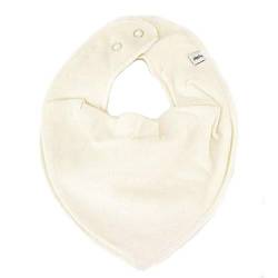 Pippi Babywear Halstuch Lätzchen Dreieckstuch Biobaumwolle uni (creme) von Pippi