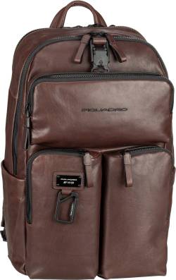 Piquadro Harper Backpack 5676 RFID  in Braun (25 Liter), Rucksack / Backpack von Piquadro
