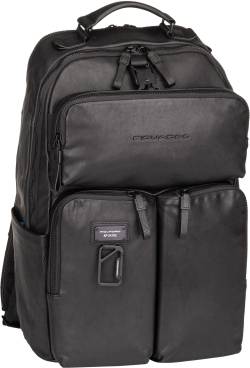 Piquadro Harper Backpack 5676 RFID  in Schwarz (25 Liter), Rucksack / Backpack von Piquadro