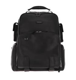 Piquadro Modus Special Fast-Check Laptoprucksack 15,6" mit iPad Pro 12,9" 43 cm RFID black von Piquadro