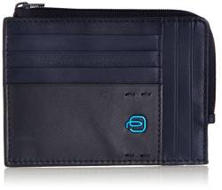 Piquadro Pulse Geldbörse, Leder, Blau, 12.00 cm von Piquadro