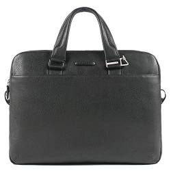 Piquadro Schulranzen, 30 cm, 9 Liter, Nero (schwarz) von Piquadro