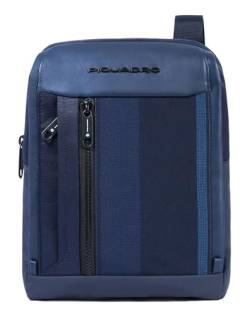 Piquadro Steve 11' Tablet Crossbody Bag L Blue von Piquadro