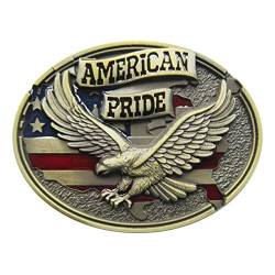 Buckle American Pride, Adler, Eagle, USA, Gürtelschnalle von Piratenladen