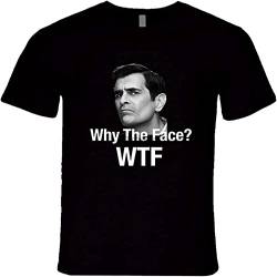 Phil Dunphy Why The Face WTF Tshirt Phil Dunphy Modern Family Quote T Shirt(2) L von Pit