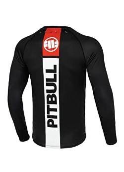 Herren Langärmeliges Rashguard Pit Bull West Coast Hilltop Sports M von Pitbull