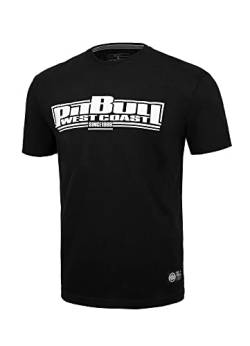 Herren T-Shirt Pit Bull West Coast Garment Washed Classic Boxing Baumwolle L von Pitbull