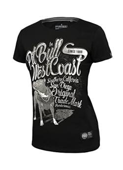 Pit Bull West Coast Damen T-Shirt Doggy S von Pitbull