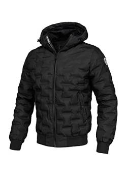 Pit Bull West Coast Oficjalny Sklep - Quilted Hooded Jacket Carver Black - L von Pitbull