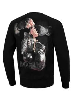 Pitbull Herren Pullover aus Baumwolle Sweatshirt für Männer Pit Bull West Coast Boxing FD M von Pitbull