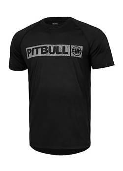 Pitbull Herren Sport T-Shirt Tshirt Männer Pit Bull West Coast Sport Basic Hilltop Shirt Kurzarm XL von Pitbull
