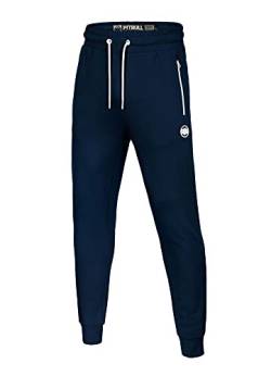 Pitbull Herren Sweatpants Pit Bull West Coast Terry Small Logo Männer Jogginghose Urban Jogginghosen Trainingshose Baumwolle L von Pitbull