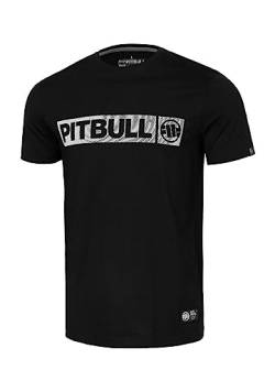 Pitbull Herren T-Shirt Classic Sport Dünnes Tshirt Männer West Coast Ultra Light Hilltop Baumwolle M von Pitbull