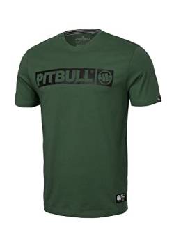 Pitbull Herren T-Shirt Pit Bull West Coast Hilltop Basic Baumwolle Kurzärmlige M von Pitbull