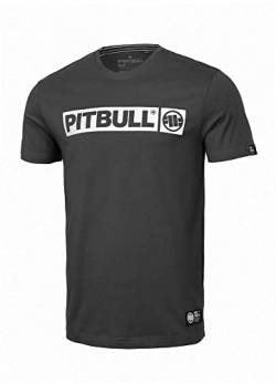 Pitbull Herren T-Shirt Pit Bull West Coast Hilltop Basic Baumwolle Kurzärmlige M von Pitbull