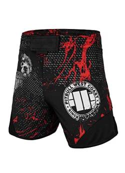 Pitbull Herren Trainingsshorts Trainings Shorts Pit Bull West Coast Blood Dog II M von Pitbull