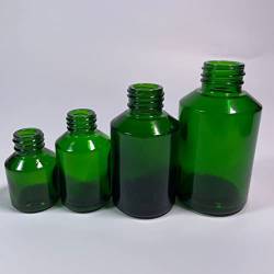Glasflasche Großhandel benutzerdefinierte farbe spray parfüm Flaschen kosmetischer Behälter mit Aluminiumkappe Bambusdeckel Mnay Arten von Materialien Deckel Glasflasche (Color : Black spray lid, Si von PiurUf