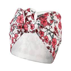 Stirnband Damen Blumendruck Elastische Bandana-Draht-Kopfband geknotete Mode-Tie-Schal Hairband Kopfschmuck for Frauen Haarschmuck Stirnband (Size : CB0591-G) von PiurUf