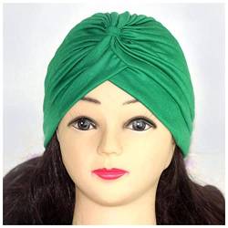 Stirnband Damen Frauen Samt Turban Hut Stirnband Muslim Hijab Caps Weibliche weiche Bandana Stirnband Hijabs Kopf Wrap Haar Zubehör Stirnband (Size : 10) von PiurUf