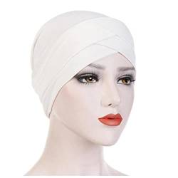 Stirnband Damen Frauen Samt Turban Hut Stirnband Muslim Hijab Caps Weibliche weiche Bandana Stirnband Hijabs Kopf Wrap Haar Zubehör Stirnband (Size : 19) von PiurUf