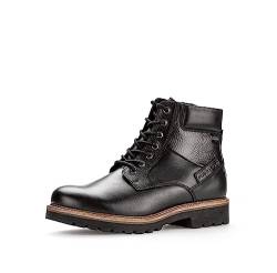 Pius Gabor Herren Boots,Stiefel,Gore-TEX,zertifiziertes Leder,Wechselfußbett,warm gefüttert,halbstiefel,schnürung,black,41 EU / 7.5 UK von Pius Gabor