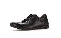 Pius Gabor Herren Sneaker Low, Männer Halbschuhe,Wechselfußbett,Freizeitschuhe,Turnschuhe,Laufschuhe,schnürschuhe,Black,45 EU / 10.5 UK von Pius Gabor