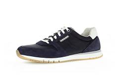 Pius Gabor Herren Sneaker Low,Halbschuhe,Wechselfußbett,zertifiziertes Leder,Superflex Sohle,Kork-Zwischensohle,Space/Midnight,42 EU / 8 UK von Pius Gabor