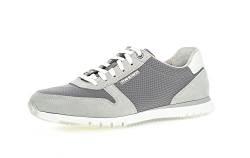 Pius Gabor Herren Sneaker Low,Halbschuhe,Wechselfußbett,zertifiziertes Leder,Superflex Sohle,Kork-Zwischensohle,lt.Grey/ash,42 EU / 8 UK von Pius Gabor