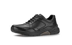 Pius Gabor Herren Sneaker Low,Halbschuhe,Wechselfußbett,zertifiziertes Leder,schnürschuhe,straßenschuhe,Strassenschuhe,Black,44 EU / 9.5 UK von Pius Gabor