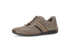 Pius Gabor Herren Sneaker Low,Halbschuhe,recyceltes Futter,zertifiziertes Leder,Wechselfußbett,Turnschuhe,Taupe/Peat/Ebony,42.5 EU / 8.5 UK von Pius Gabor