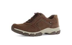 Pius Gabor Herren Sneaker Low,Halbschuhe,wasserdicht,Gore-TEX,Wechselfußbett,zertifiziertes Leder,Freizeitschuhe,Espresso,42.5 EU / 8.5 UK von Pius Gabor