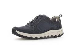 Pius Gabor Herren Sneaker Low,Halbschuhe,zertifiziertes Leder,Wechselfußbett,Business,Freizeit,straßenschuhe,Strassenschuhe,Blue,45 EU / 10.5 UK von Pius Gabor