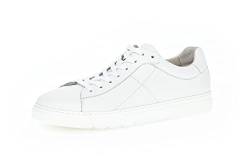 Pius Gabor Herren Sneaker Low,Halbschuhe,zertifiziertes Leder,Wechselfußbett,Freizeitschuhe,Turnschuhe,Laufschuhe,schnürer,White,44 EU / 9.5 UK von Pius Gabor