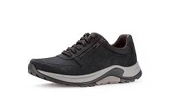 Pius Gabor Herren Sneaker Low,Halbschuhe,zertifiziertes Leder,Wechselfußbett,Laufschuhe,schnürschuhe,schnürer,Midnight,42.5 EU / 8.5 UK von Pius Gabor