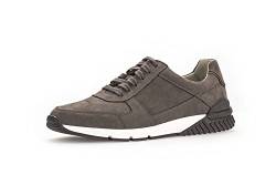 Pius Gabor Herren Sneaker Low,Halbschuhe,zertifiziertes Leder,Wechselfußbett,Superflex Sohle,Sportschuhe,Freizeitschuhe,Grey,44.5 EU / 10 UK von Pius Gabor