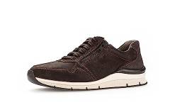 Pius Gabor Herren Sneaker Low,Halbschuhe,zertifiziertes Leder,Wechselfußbett,Superflex Sohle,straßenschuhe,Strassenschuhe,Mocca,44.5 EU / 10 UK von Pius Gabor