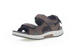 Pius Gabor Herren Trekkingsandalen, Männer Sandalen,zertifiziertes Leder,freizeitschuhe,offene schuhe,strandschuhe,mocca/black,41 EU / 7.5 UK von Pius Gabor