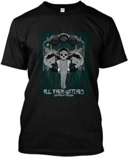 All Them Witches Lightning Mens T Shirt Black Size XL von Piwine