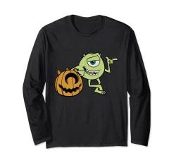 Disney PIXAR Mike Halloween Pumpkin Pose Langarmshirt von Pixar