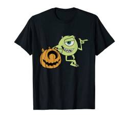Disney PIXAR Mike Halloween Pumpkin Pose T-Shirt von Pixar