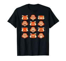 Disney PIXAR Turning Red Mei Red Panda Growing Pains T-Shirt von Pixar